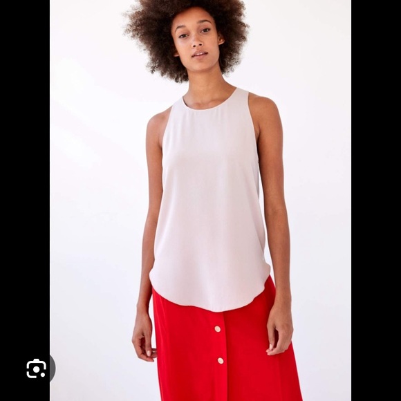 Aritzia Wilfred Sevres Seafoam Blouse - Picture 7 of 11